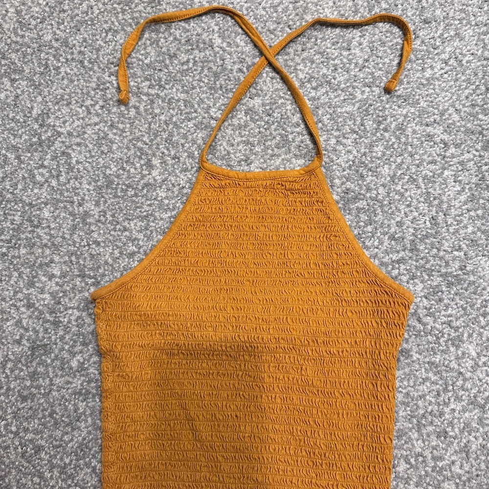 Garage Crop Halter Top - final sale - small